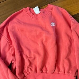 Nike Pink Sweatshirt — Youth Large